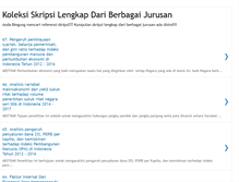 Tablet Screenshot of koleksiskripsi.com